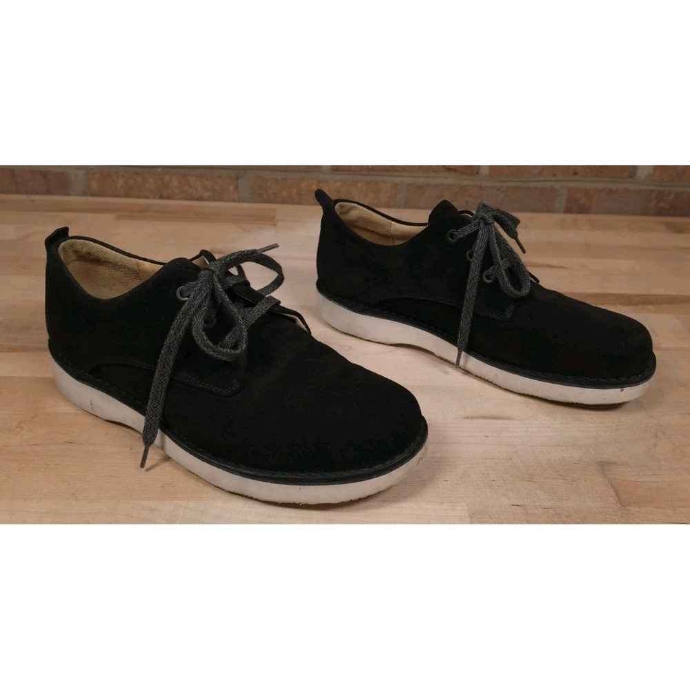 Samuel Hubbard Free Nubuck Leather Oxford Vibram Shoes 10M Black M1100 018